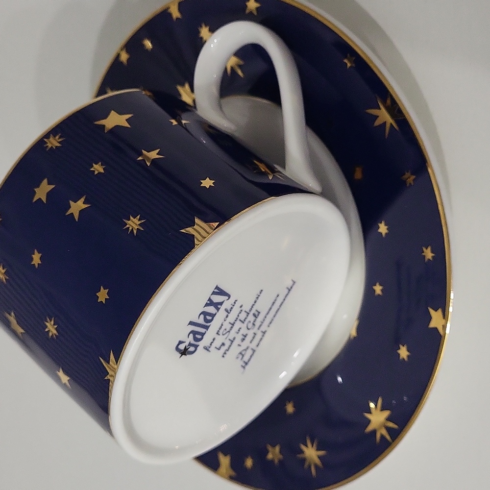 Galaxy by Sakura Teacup  and Saucer